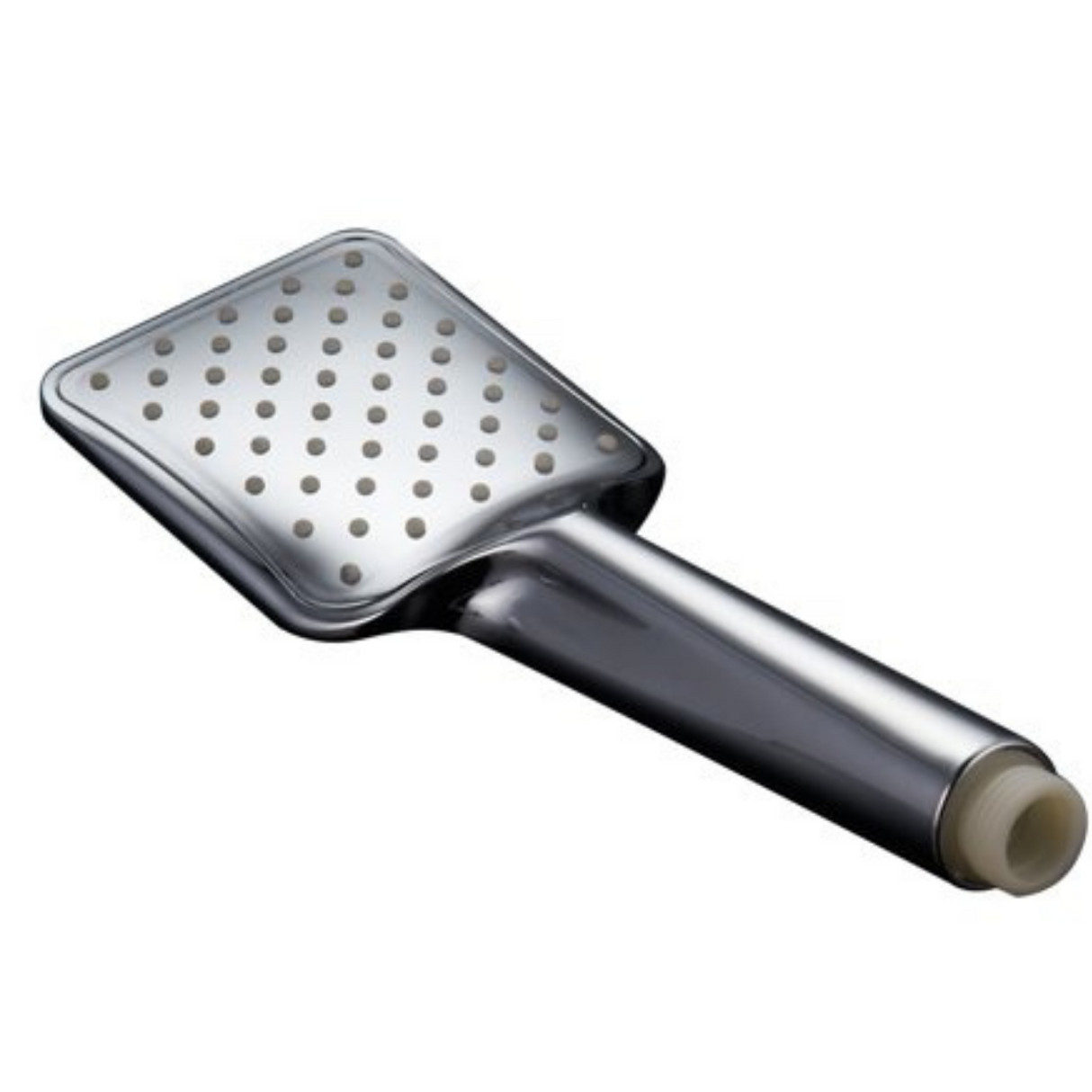 Delta Series Square Shower, Glossy Elegant Chrome Finished Hand- Held Shower