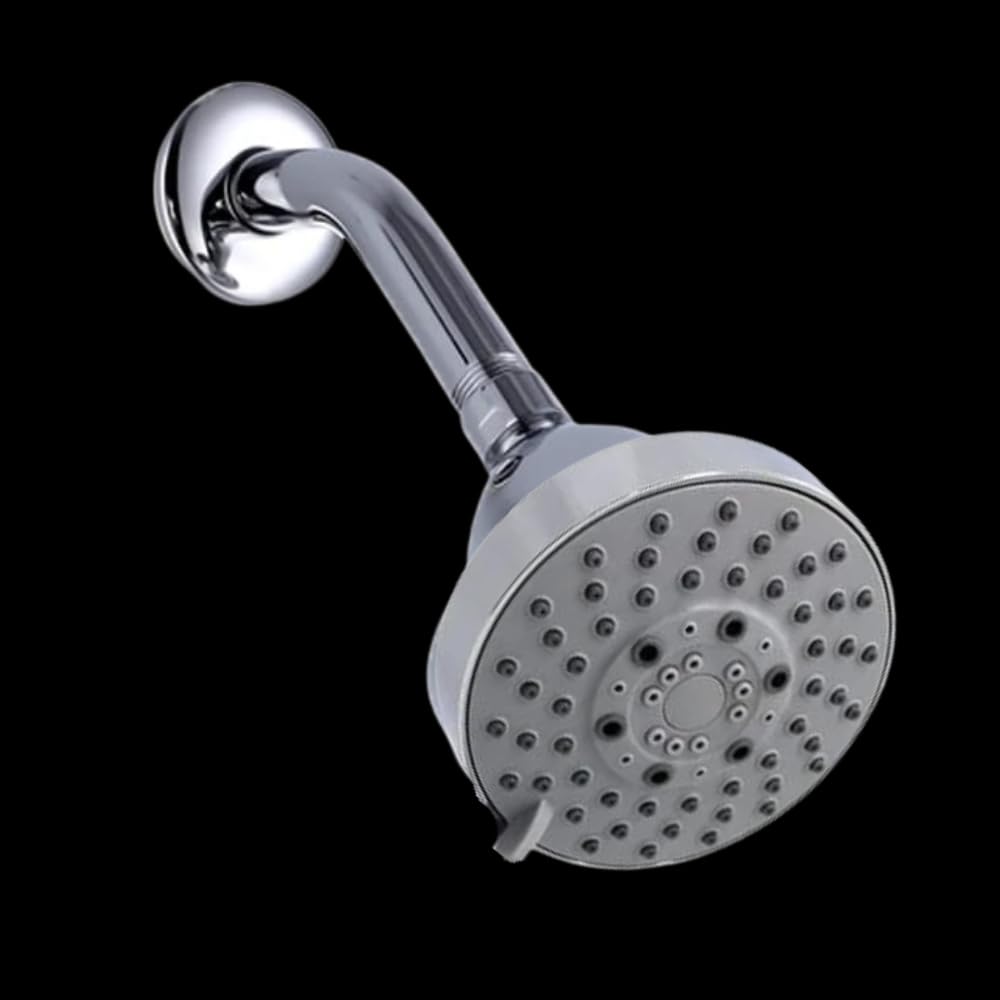 ZAP ULTRA SH 1388 OVERHEAD AND HAND SHOWER COMBO | DUAL SHOWER HEAD SET | MULTI-SPRAY SETTINGS | CHROME FINISH | SPA-LIKE RAIN SHOWER | EASY INSTALLATION