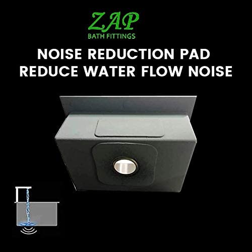 ZAP Millennium Series 24x24 Rose Gold Stainless Steel Single Bowl Kitchen Sink | Deep, Square Design with Soundproofing | Includes All-in-One Waste Kit | Modern Rose Gold Finish