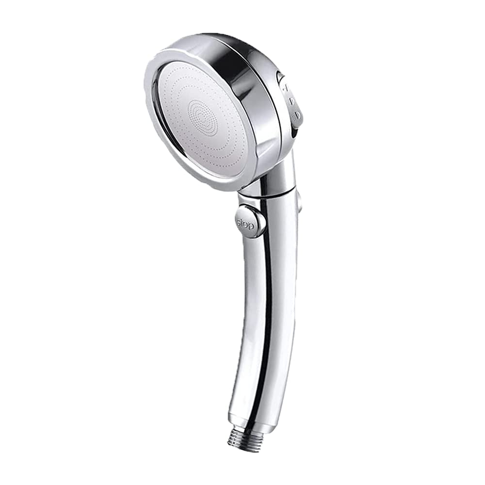 ZAP Exotic Series Handheld Shower Set | High Pressure | Chrome Finish | 3 Spray Modes with ON/OFF Pause Switch