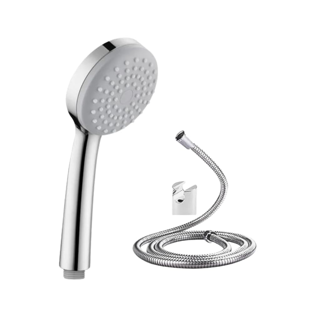 ZAP Ultra SH 1386 Overhead and Hand Shower Combo – Chrome Finish Dual Shower Head System | Multi Spray Modes | Spa-Style Rain Shower | Easy Installation | Bathroom Shower Set