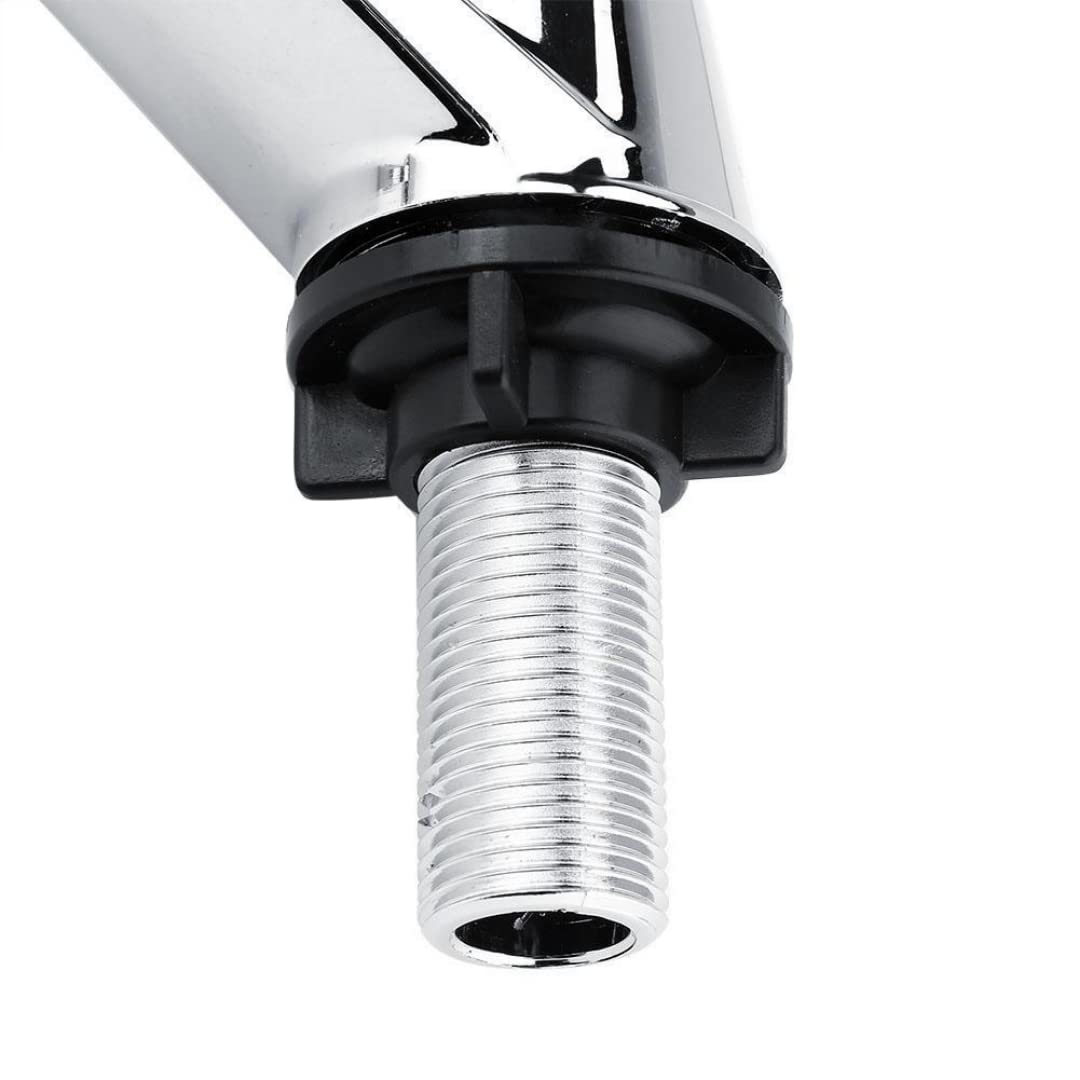 ZAP Opel Series Pillar Faucet – Stainless Steel Finish Basin Tap with Foam Flow | Rust-Free, High Tensile Strength Faucet for Bathroom, Kitchen, & Home Wash Basins