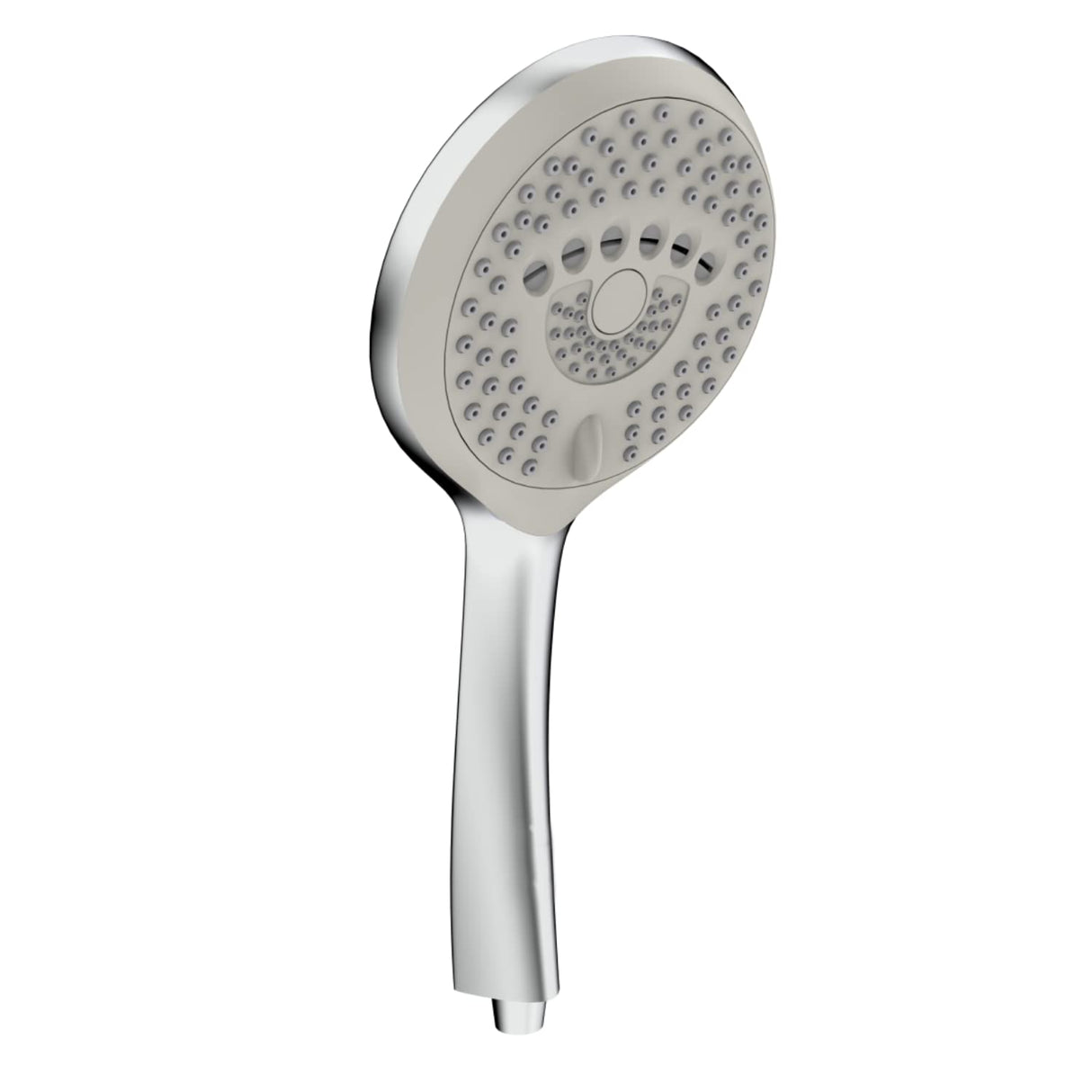 BX8864 Hand Shower With Flexible Silicone Nozzles, Multi-Flow, Stainless Steel Finish, Lightweight, Great Grip, Precise Water Flow(Ultra Modern Sleek, Rain, Soft, Massage, Rain & massage, Rain & Soft Spray)
