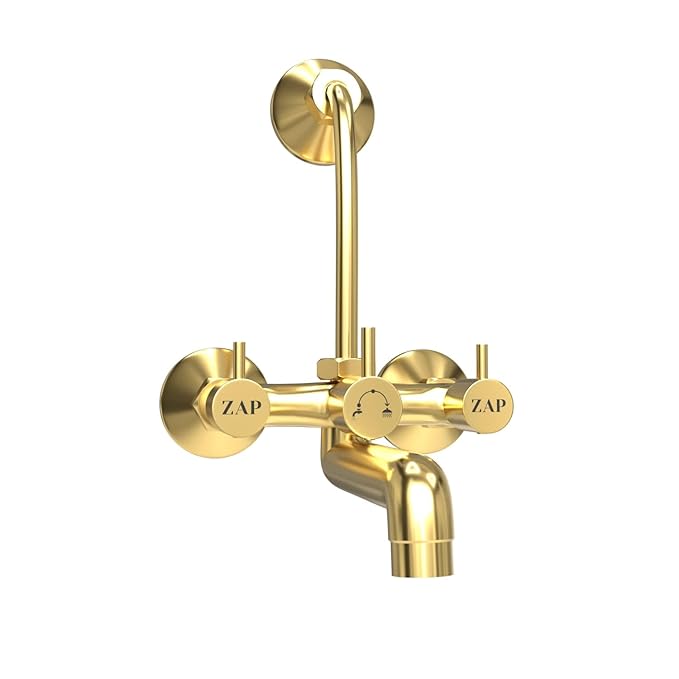 #Model Name_Elixir Gold Wall Mixer Faucet