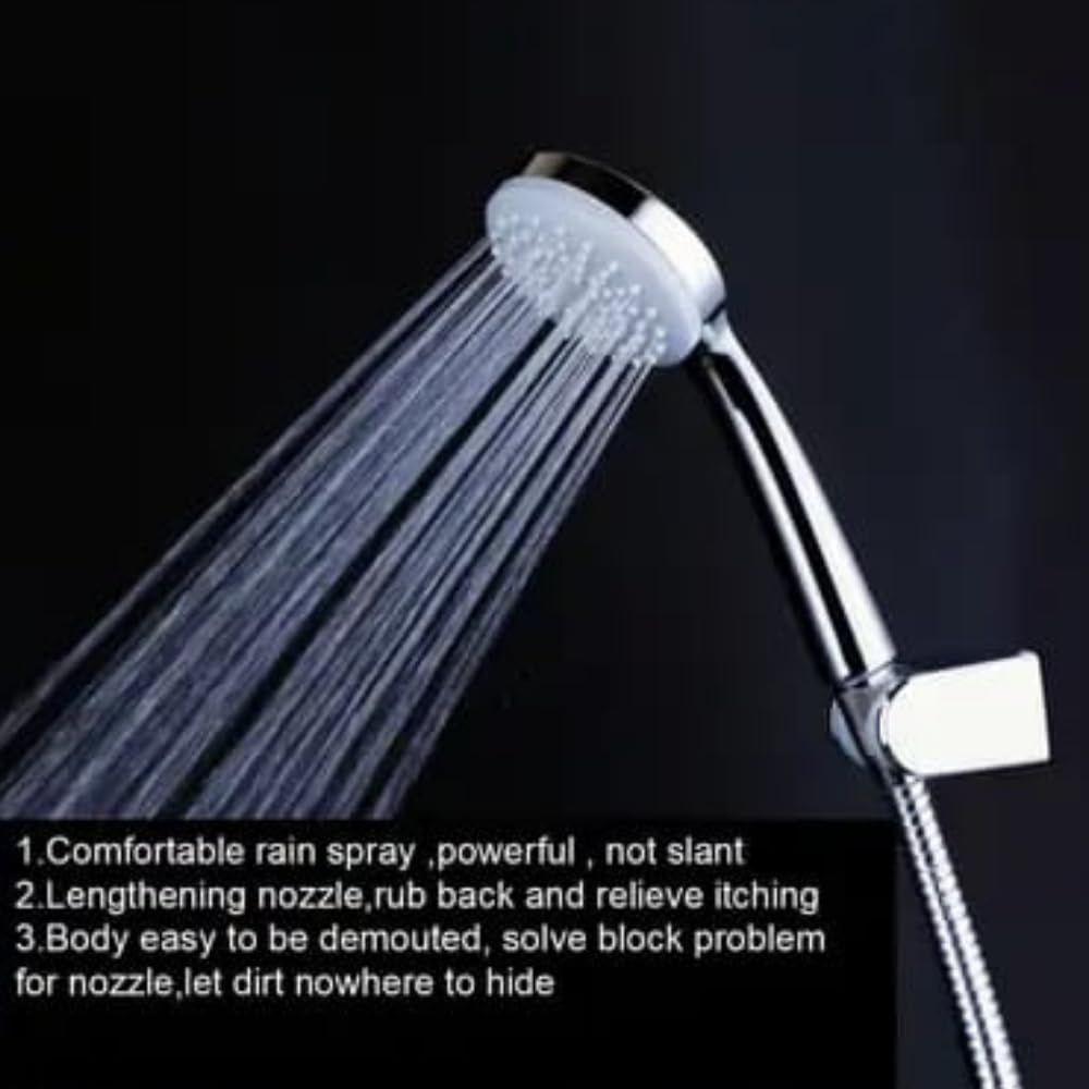 ZAP ULTRA SH 1385 OVERHEAD AND HAND SHOWER COMBO | DUAL SHOWER HEAD SET | ADJUSTABLE SPRAY MODES | CHROME FINISH | EASY INSTALLATION | SPA-LIKE RAIN SHOWER EXPERIENCE