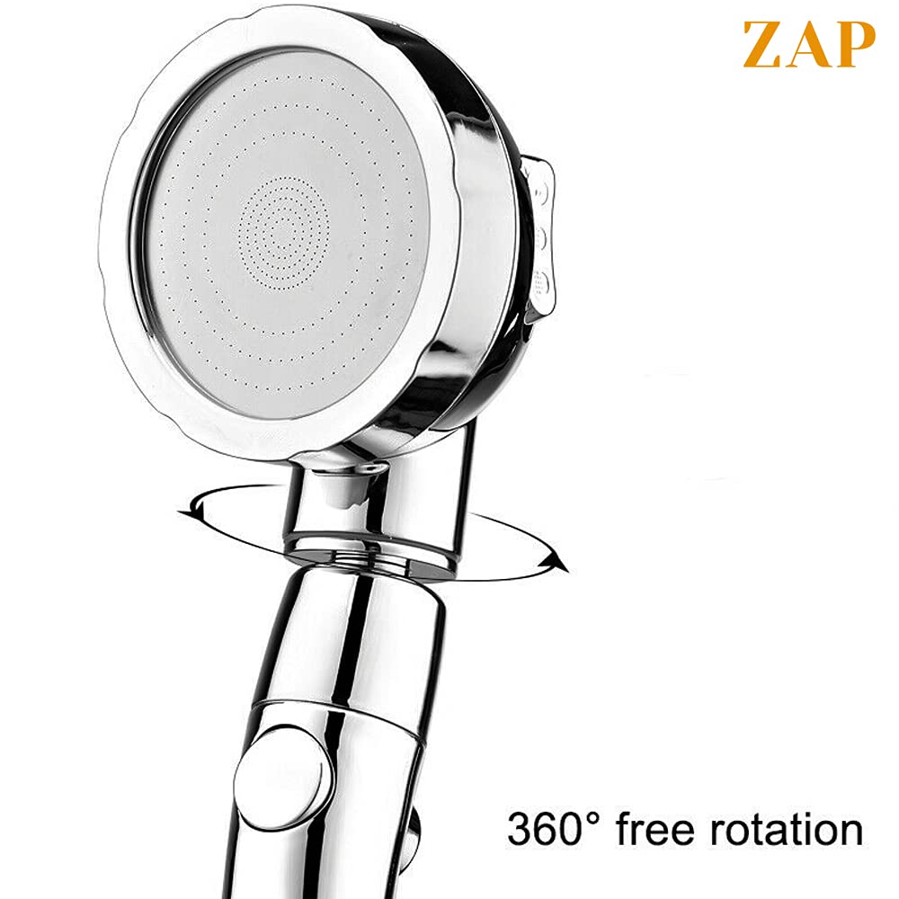 Exotic 3-Mode High-Pressure Hand Shower Set with Hose Pipe
