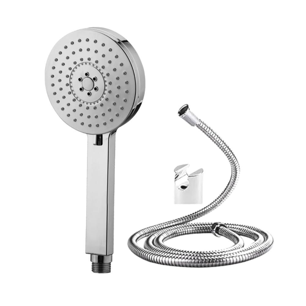 ZAP Exotic Series 3210 Stainless Steel Modern Design Multi Modes Handheld Shower For Bathroom Chrome Finish