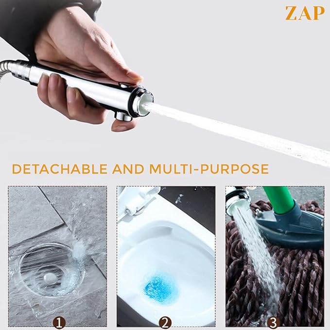 Exotic 3-Mode High-Pressure Hand Shower Set with Pause Switch