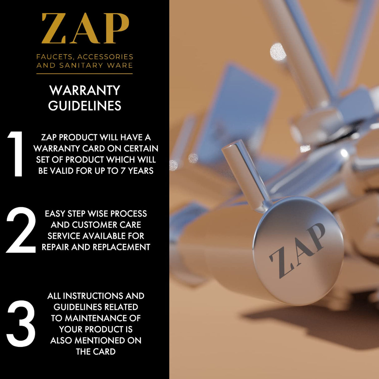 ZAP Swan Neck with Flexible Swivel Spout | Dual Flow Kitchen Sink Tap | Silicone Spout Brass Faucet | Tap for Kitchen Sink | Modern Sink Cock | Wash Basin Tap | Pillar Tap (Blue)