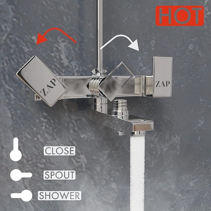 SKODA 3 in 1 Wall Mixer