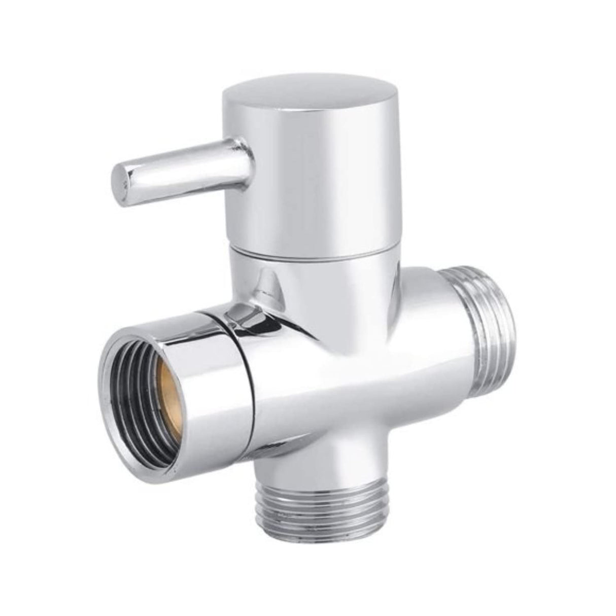ING-12 3 IN 1 Angle Valve, 3-Way Shower Diverter with Valve for Bathroom and Kitchen