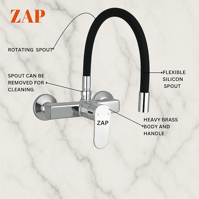 Bolt Single Flow Kitchen Sink Mixer Tap