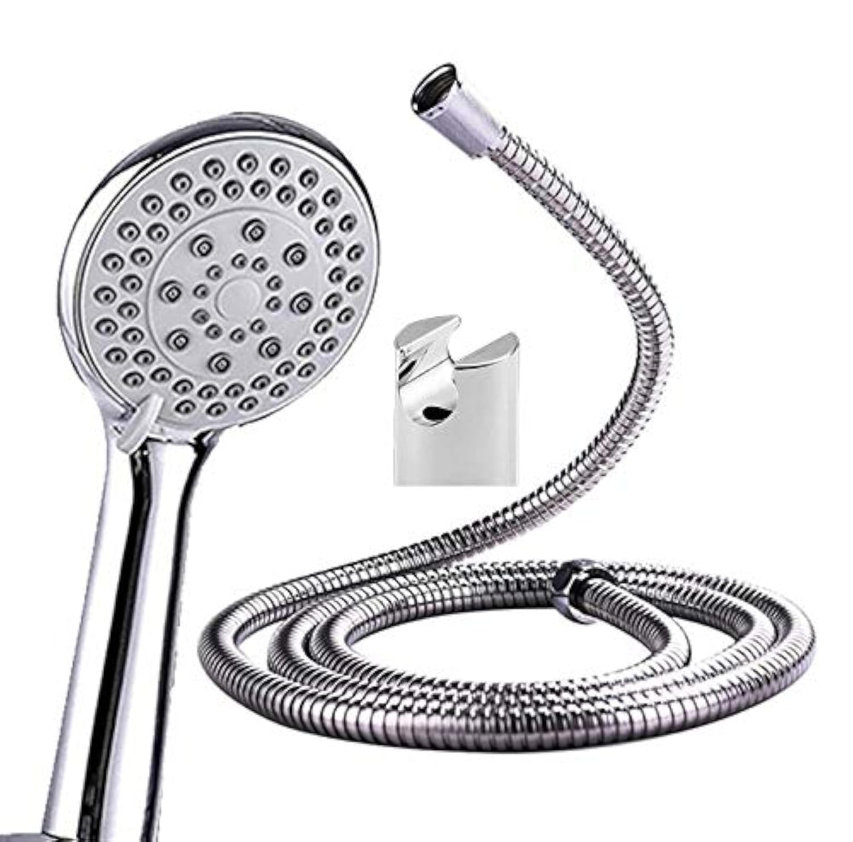 Delta Multi-Flow Hand Shower with 1.5m SS-304 Hose & Wall Hook