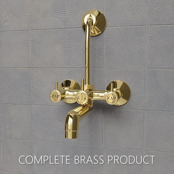 #Model Name_Elixir Gold Wall Mixer Faucet