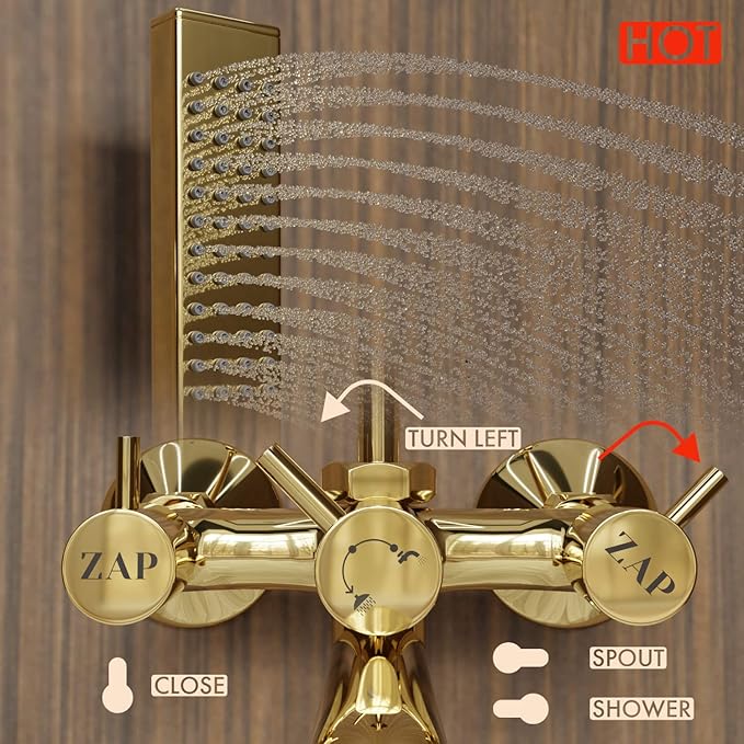 #Model Name_Elixir Gold Hand Shower Faucet