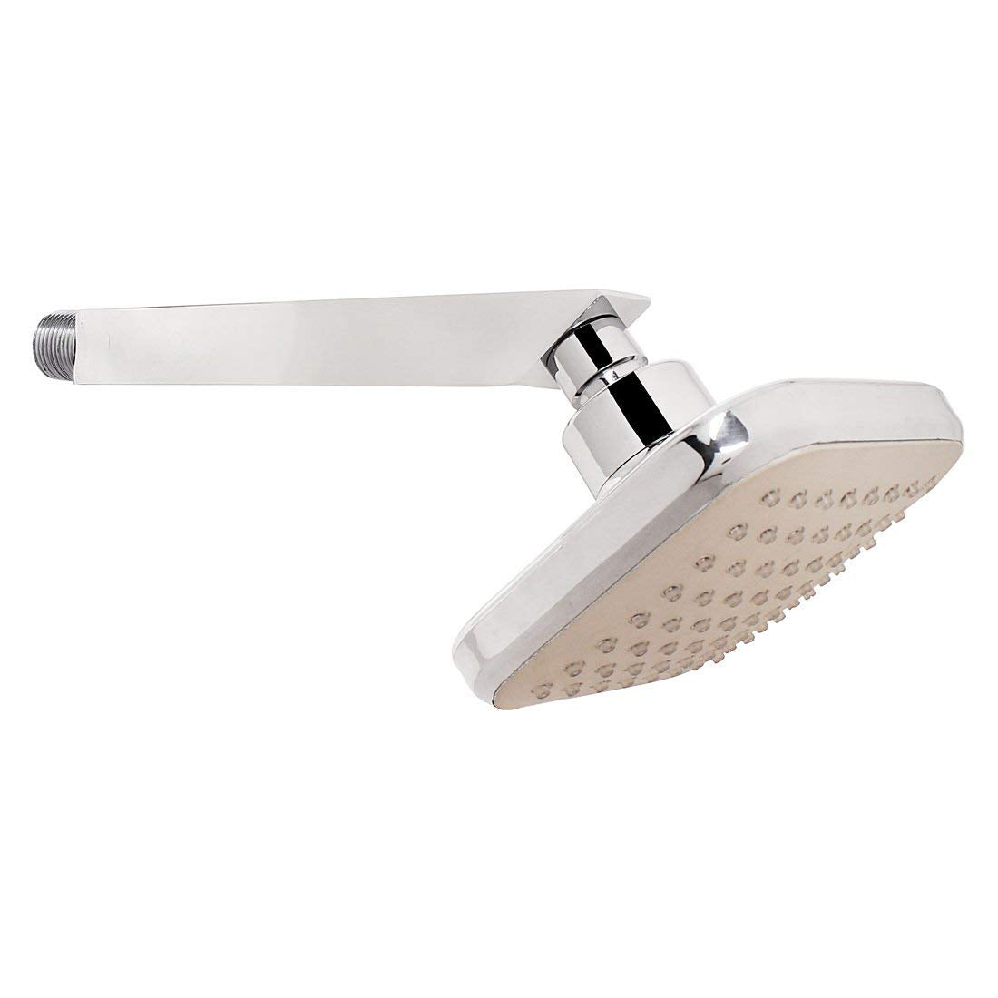 Hex Stainless Steel, Acrylonitrile Butadiene Styrene 9 Inches Arm Shower, Chrome Finish