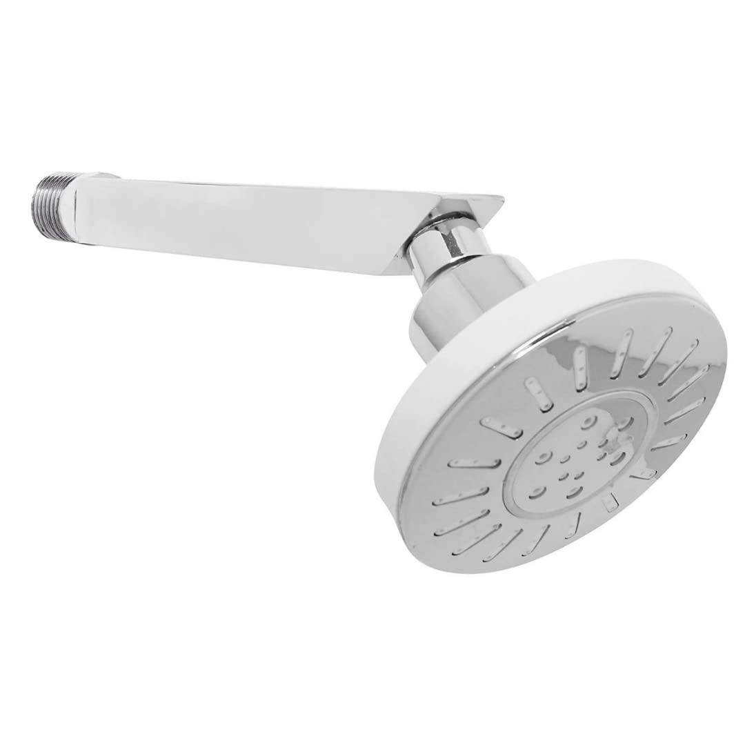 Crystal with Square Arm Bathroom Shower Tap , Medium Size (Chrome) (1)