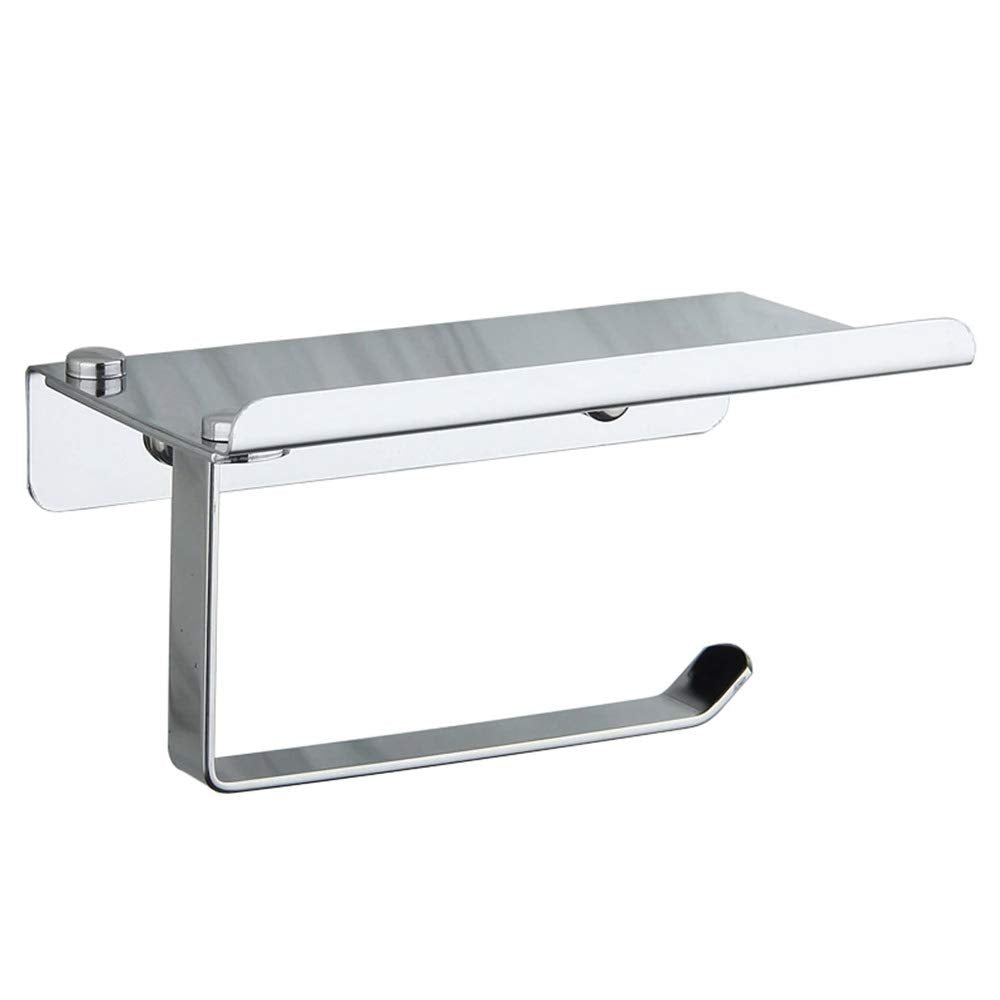 Stainless Steel Toilet Paper Holder with Mobile Stand