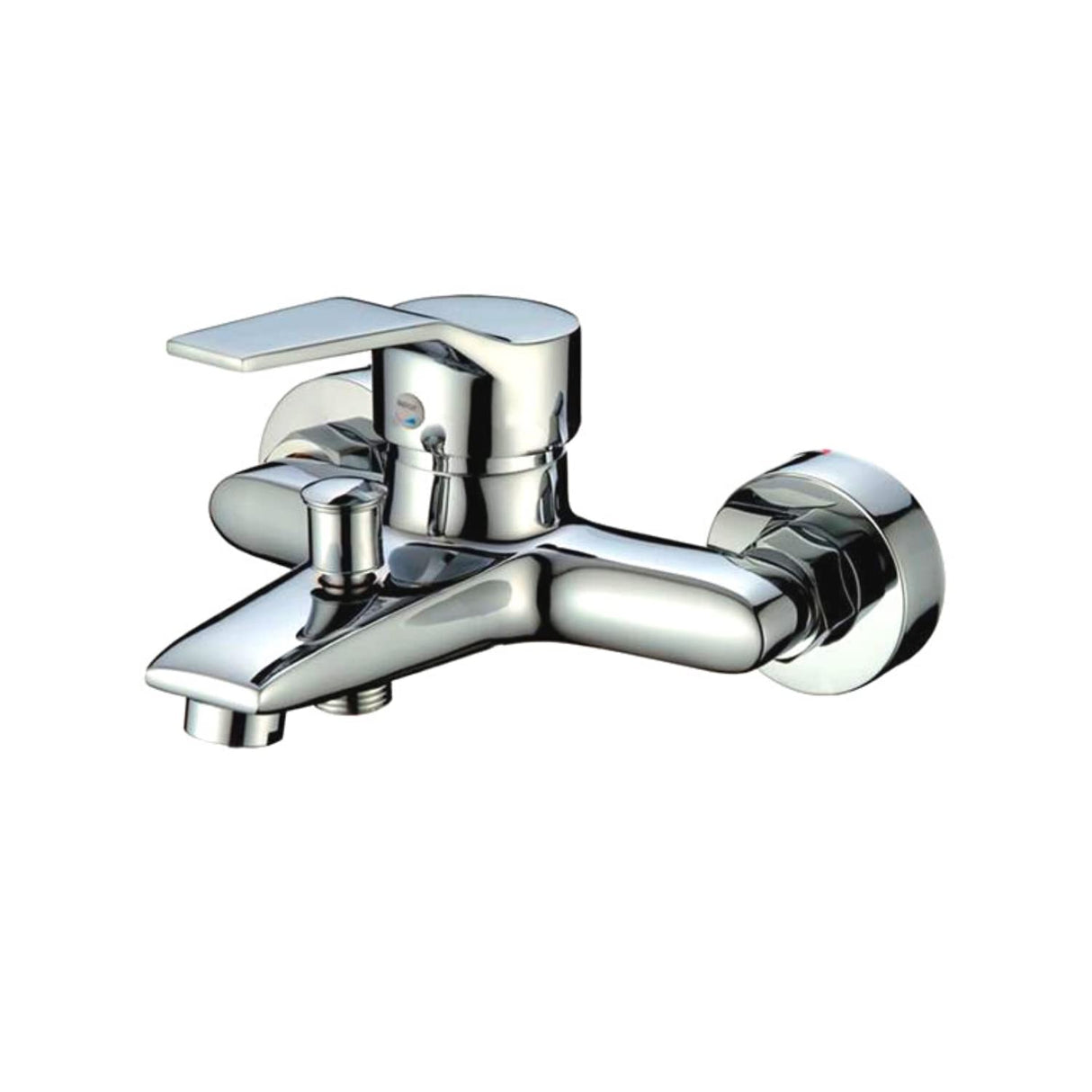Hexa Series 3in1Wall Mixer Single Lever with Provision for Hand Shower/Chrome Finish/Brass