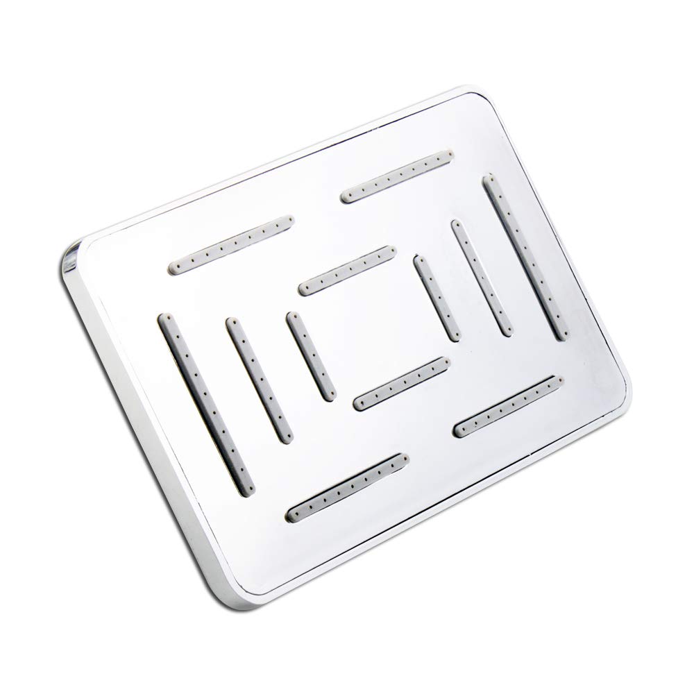 Deluxe Hexa Steel Shower with Rod (Chrome)