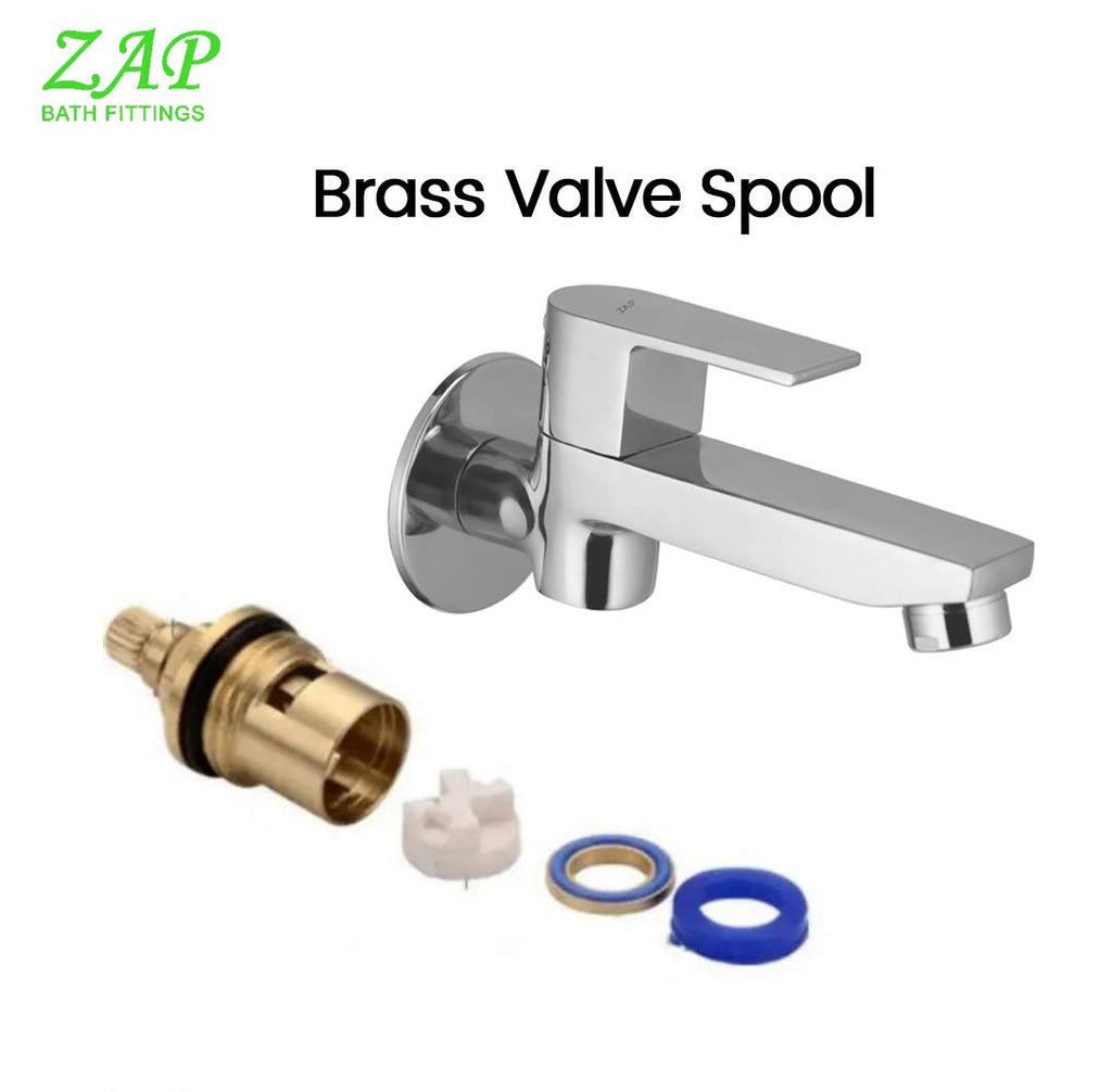 ZAP Metrix Bolt Long Body With Chrome Finish/Brass/With Wall Flange For Homewear