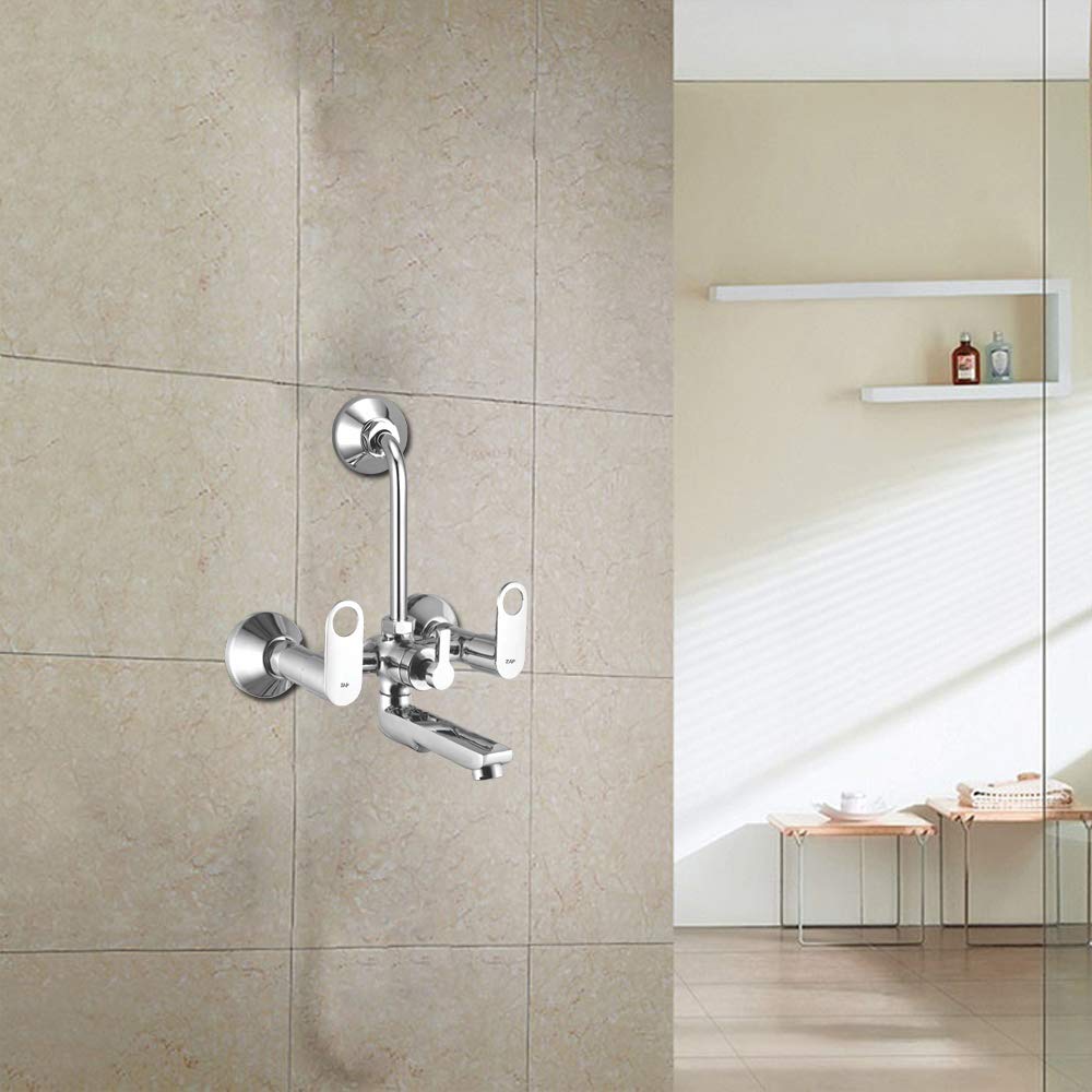 GEO Wall Mixer 2 in1 with Provision of Overhead Shower and 360" Swivel Bend.