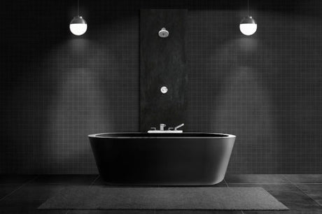 Matte Black Finishes Trend in Indian Bathroom Design