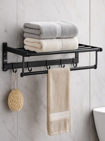BATHROOM ACCESSORIES.