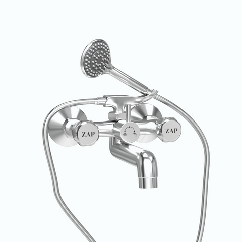 ZAP Continental Series wall mixer with Handshower