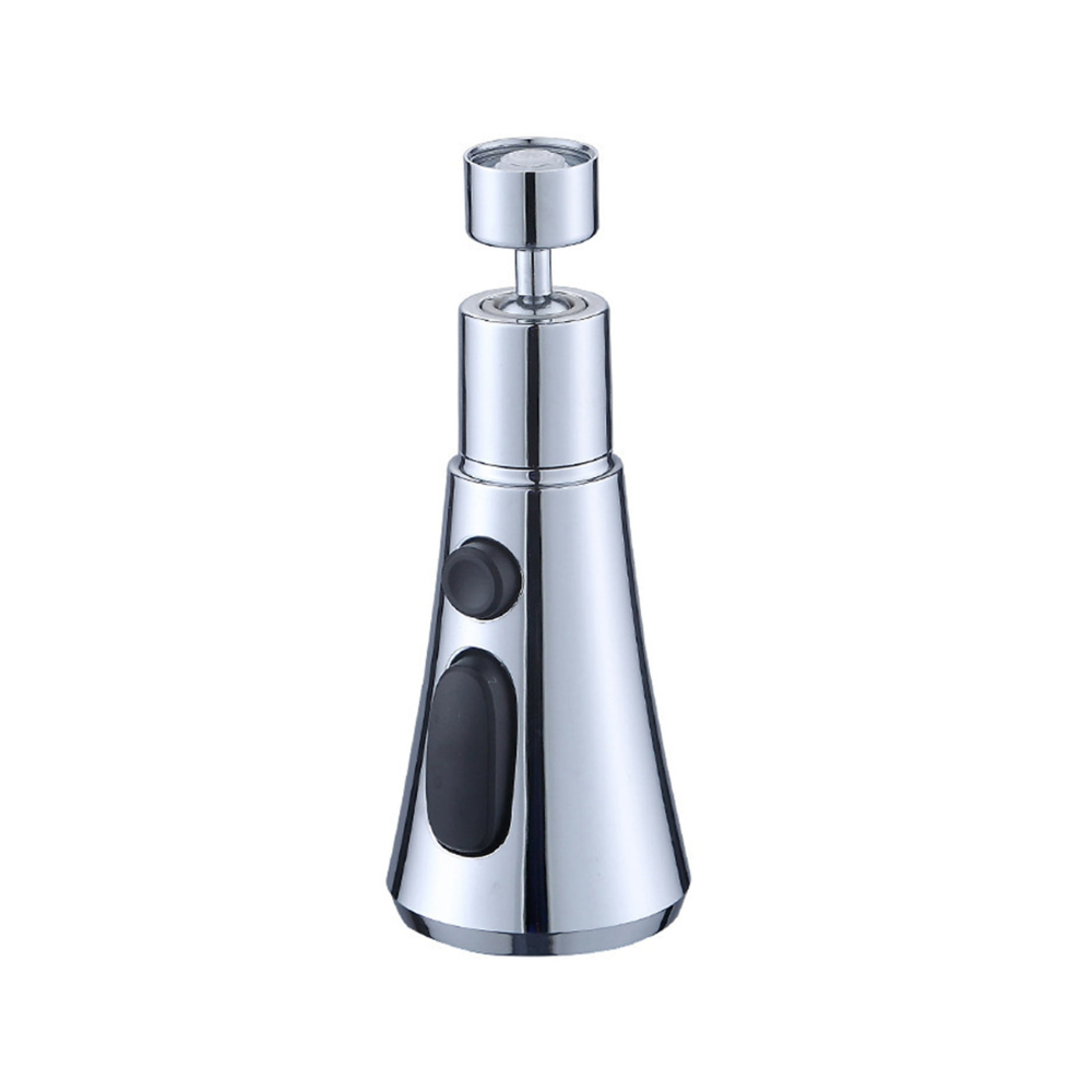 ZAP FX5001 Universal Kitchen Faucet 3-Function Pull Down Sink Sprayer Attachment for Faucet Pull Out Spray Head Big Angle 360 Degree Rotatable