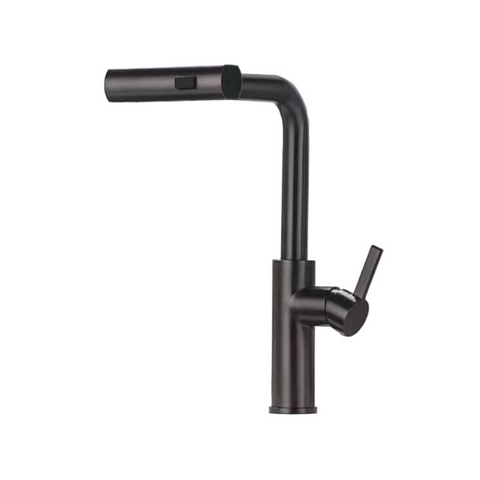 ZAP Eclipse Series Kitchen Sink Faucet/Stainless Steel high grade/High Quality BLACK Pillar Tap Faucet