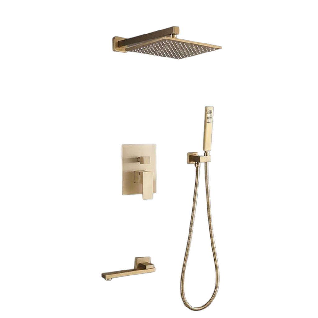 ZAP Elixir Series 5635 High Quality Brass Divertor With Hand shower And Shower head