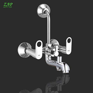 Geo Wall-Mounted Mixer Tap with Overhead Shower