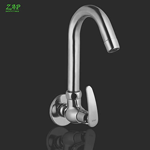 Arrow Light Kitchen Sink Cock – Chrome Finish Deck Mounted Tap with Pull-Down Sprayer