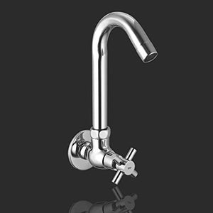 Caster High-Grade Brass Sink Tap for Kitchen with 360° Swivel Spout