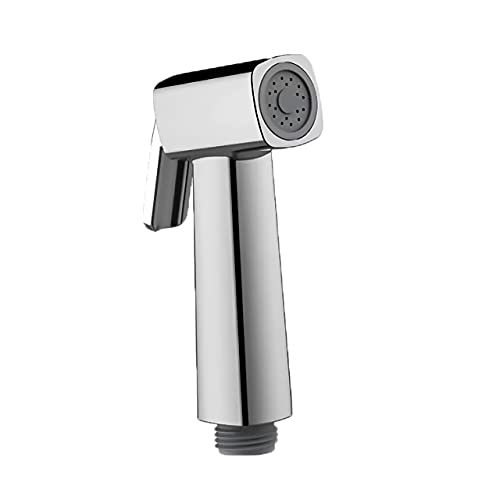 ZAP Stainless Steel Health Faucet Set | Handheld Toilet Bidet Sprayer with Hose & Wall Hook | Adjustable Pressure | Leak-Proof | Easy DIY Installation | Multipurpose Use Visit th