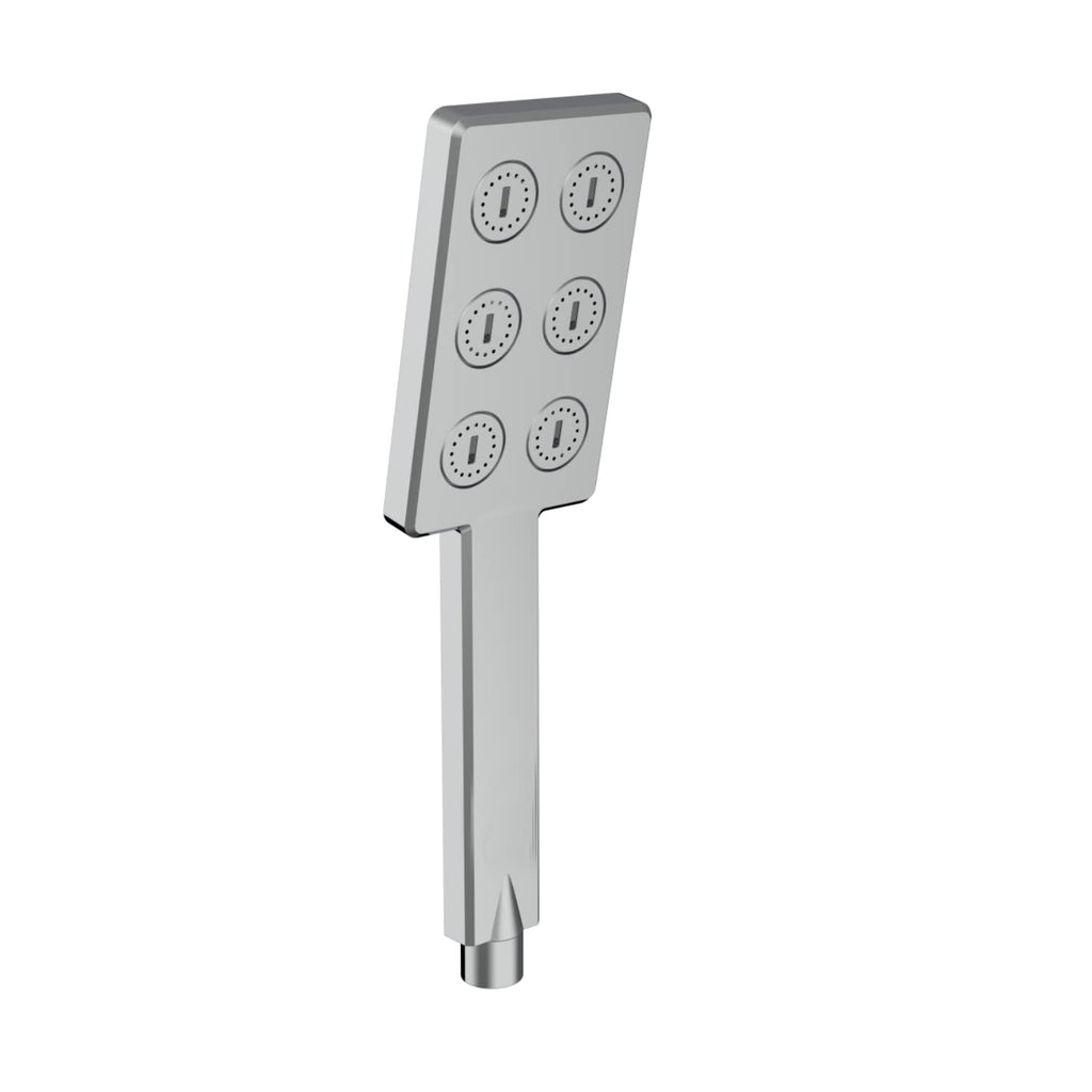 ZAP Rain Spray Hand Shower – Modern Stainless Steel Face | High Pressure | Chrome Finish