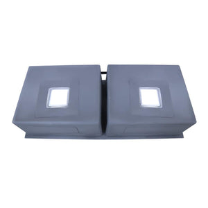 ZAP Quiet Design Double Bowl Kitchen Sink – 45x20 cm Chrome Finish with R-Angle Corners, Thick Soundproof Padding, Easy Filter Drainage System | Modern Stainless Steel Sink for Modular Kitchens