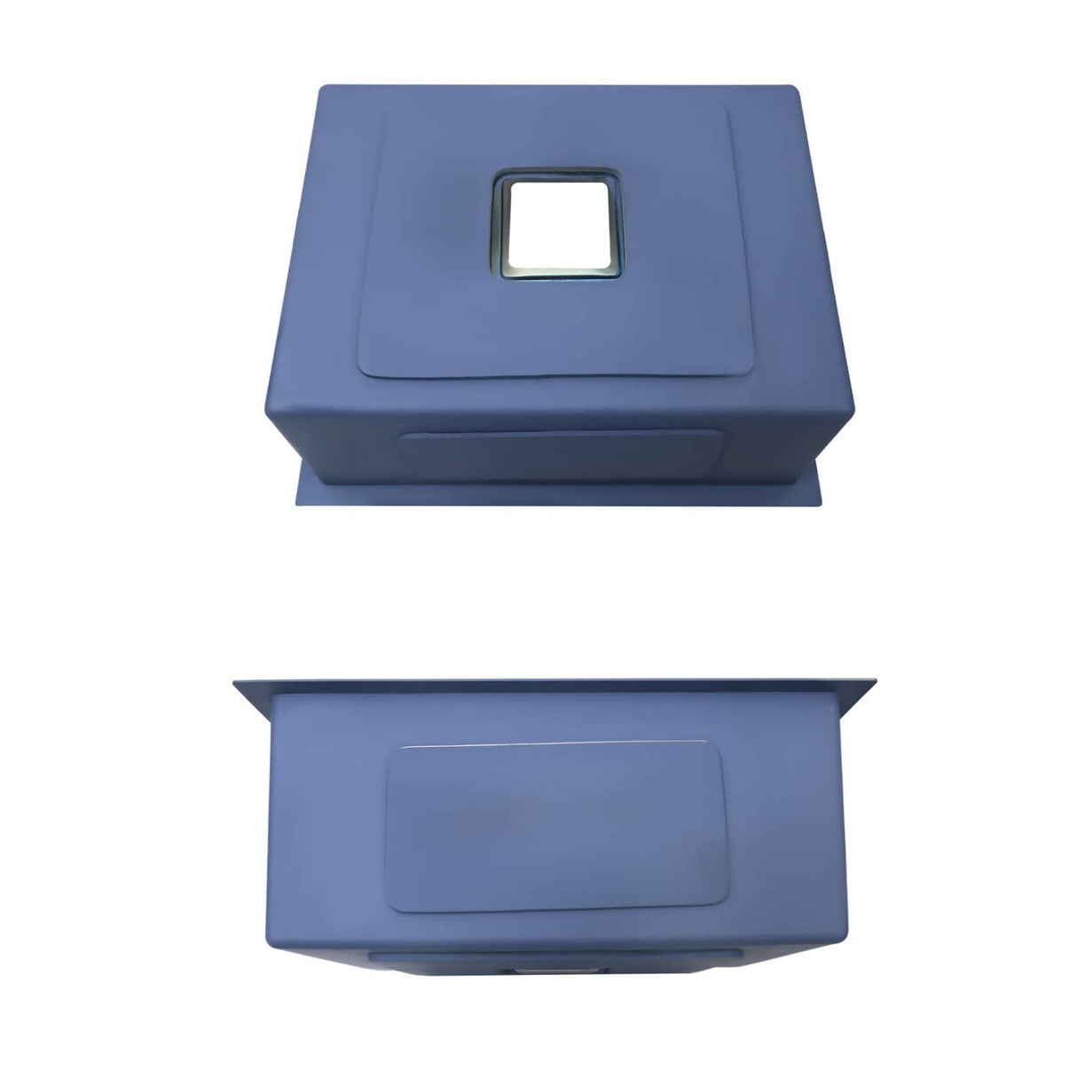 ZAP Black Single Bowl Kitchen Sink 24x18x10 Inch | Tap Hole Included | Dual Water Aerator, Waste Pipe, Sink Drainer Basket & Steel Waste Coupling | Matte Finish SS-304 Sink for Modular Kitchens