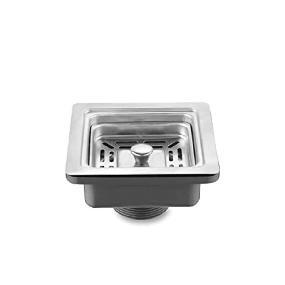 ZAP Handmade Kitchen Sink Single Bowl 24x18x10 Inch | Gold Matte Finish SS-304 Stainless Steel | Includes Waste Coupling, Waste Pipe & Drainer Basket | Spacious, Stain Resistant, Luxury Design