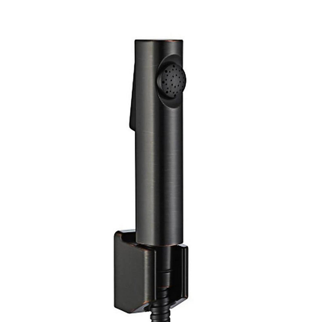 Zap FX1013 Health Faucet with Hose Pipe and Hand Shower Stand for Bathroom/Jet Spray for Toilet (Light Weight, Great Grip, Precise Flow) (Black Bolt Series)