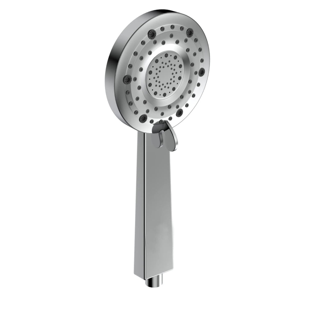 ZX2211 Hand Shower With Silicone Free Nozzles, Stainless Steel Finish, Lightweight, Great Grip, Precise Multiflow and Mixed Flow(Rain, Soft, Massage, Rain & Massage, Rain & Soft Spray)
