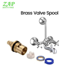 Caster 3-in-1 Wall Mixer with Overhead Shower Provision