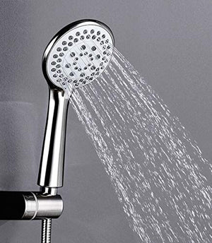 ZAP Delta Multi-Flow ABS Hand Shower – Chrome Finish | 3 Spray Modes | Without Hose & Bracket
