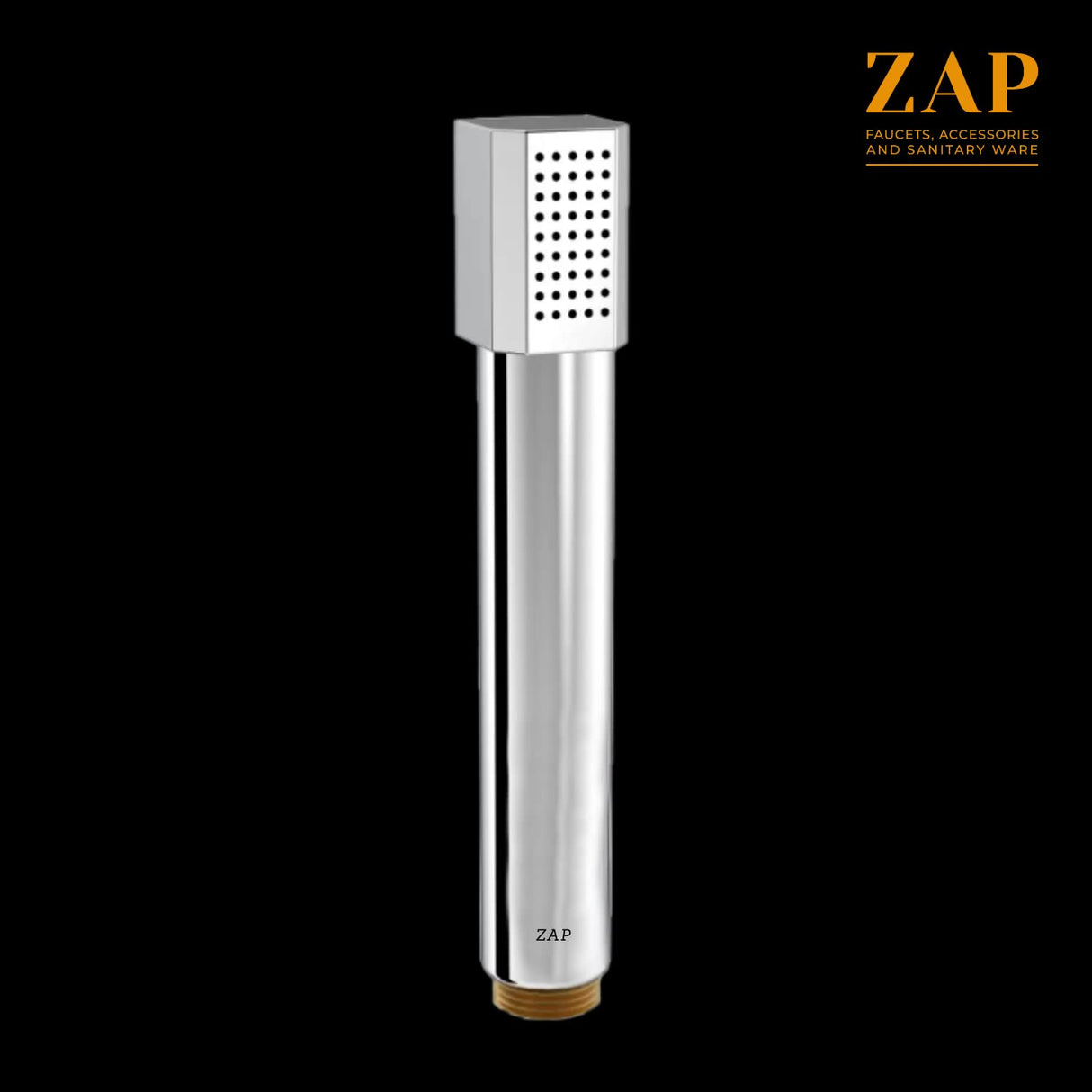 ZX5534 Hand Shower With Flexible Silicone Nozzles, Stainless Steel Finish, Lightweight, Great Grip, Precise Water Flow(Ultra Modern Sleek Superior Hair Rinse)