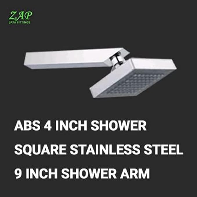 ZAP Breeza Series 3-in-1 Wall Mixer with Crutch & Multi-Flow Hand Shower | Complete Brass | 1.5m Flexible Tube | Chrome Finish | Deluxe Bathroom Fittings Set