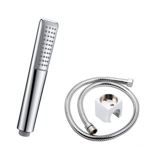 ZAP HS-004 Delta Series | Hand Held Shower | High Pressure Chrome Shower Head | ABS & Chrome Finish | With Hose Pipe | With Wall Bracket | Universal Wand Design