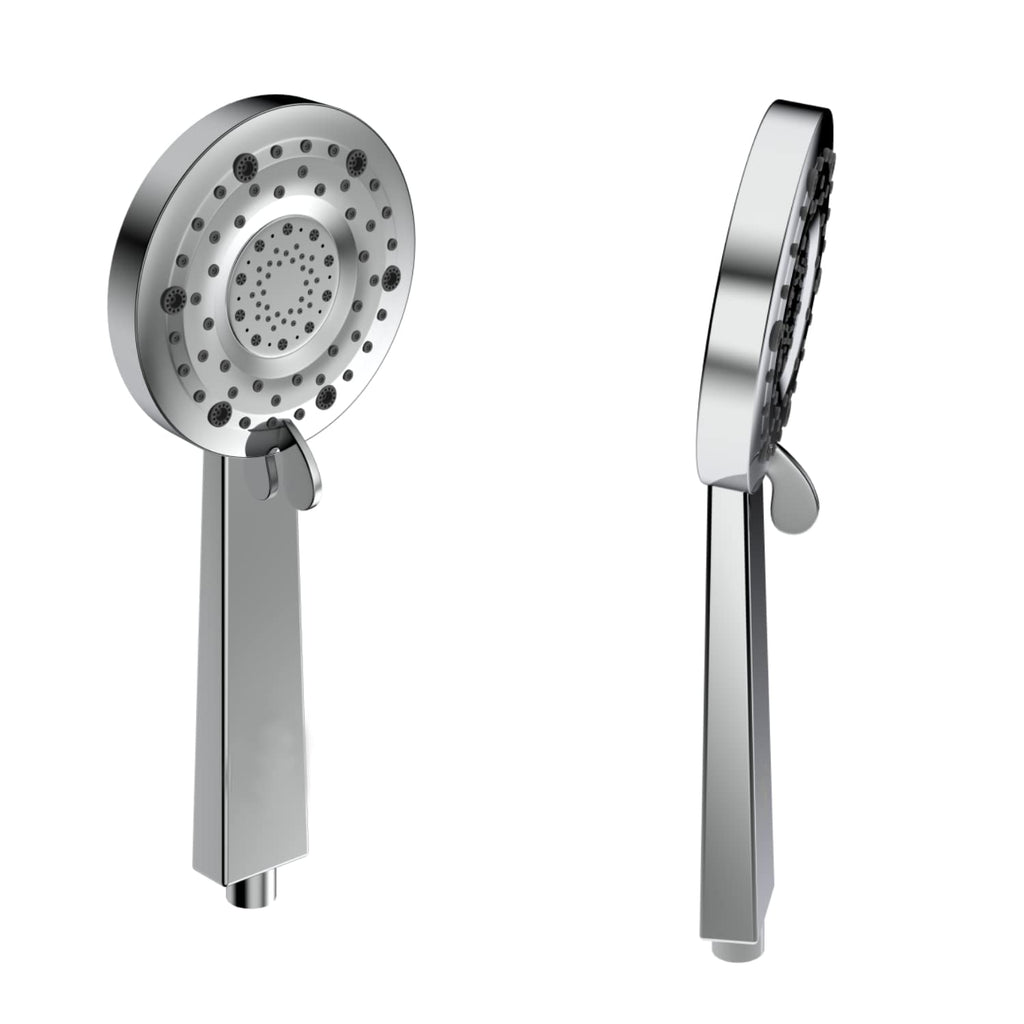 ZX2211 Hand Shower with Stand and Hose Pipe, Flexible Silicone Nozzles, Multi & Mixed Flow Water,Stainless Steel Finish, Lightweight, Great Grip, Precise Water Flow(Ultra Modern Sleek, Rain, Soft, Massage, Rain & Massage, Rain & Soft Spray)