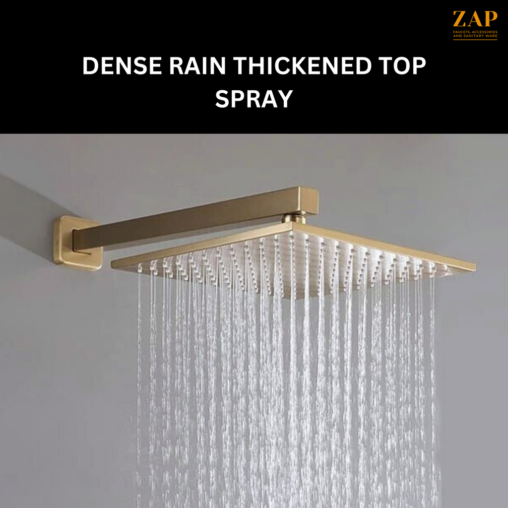 ZAP Elixir Series 5635 High Quality Brass Divertor With Hand shower And Shower head