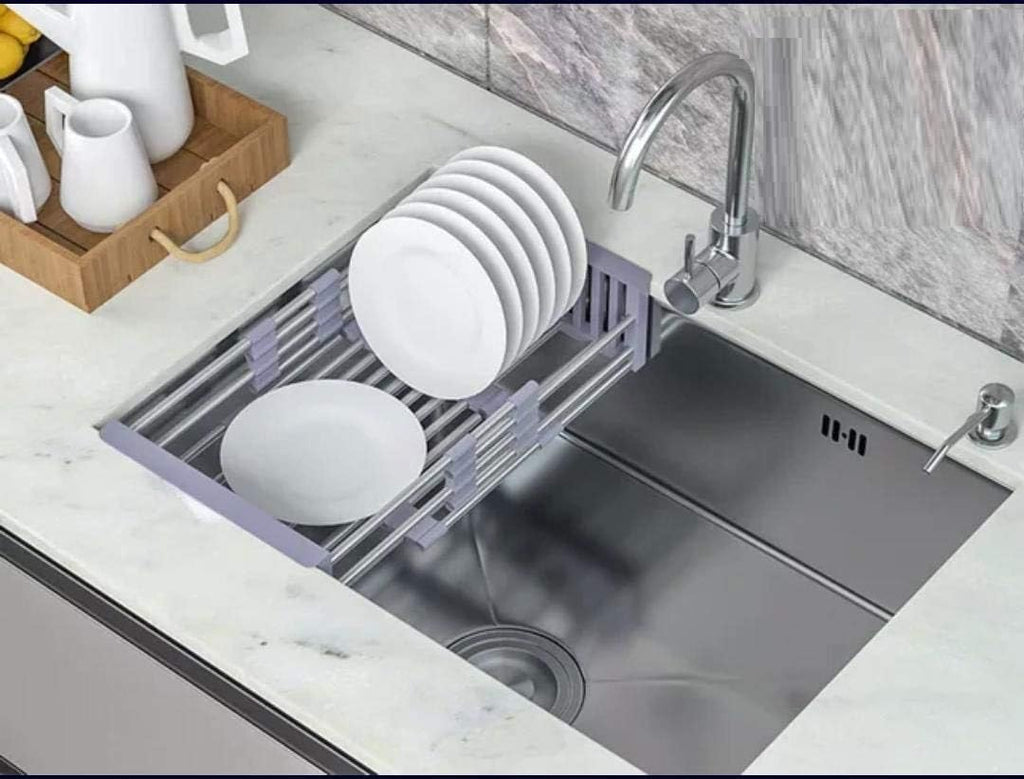 ZAP Spacious Single Bowl Kitchen Sink 18x16x10 Inches | Thick Stainless Steel | Satin Finish | Includes Steel Waste Coupling, Waste Pipe & Sink Drainer Basket | Stain Resistant
